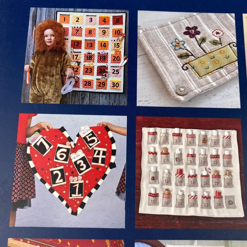 Countdown Calendars 24 Stitched Projects to Celebrate Any Date Design Collective